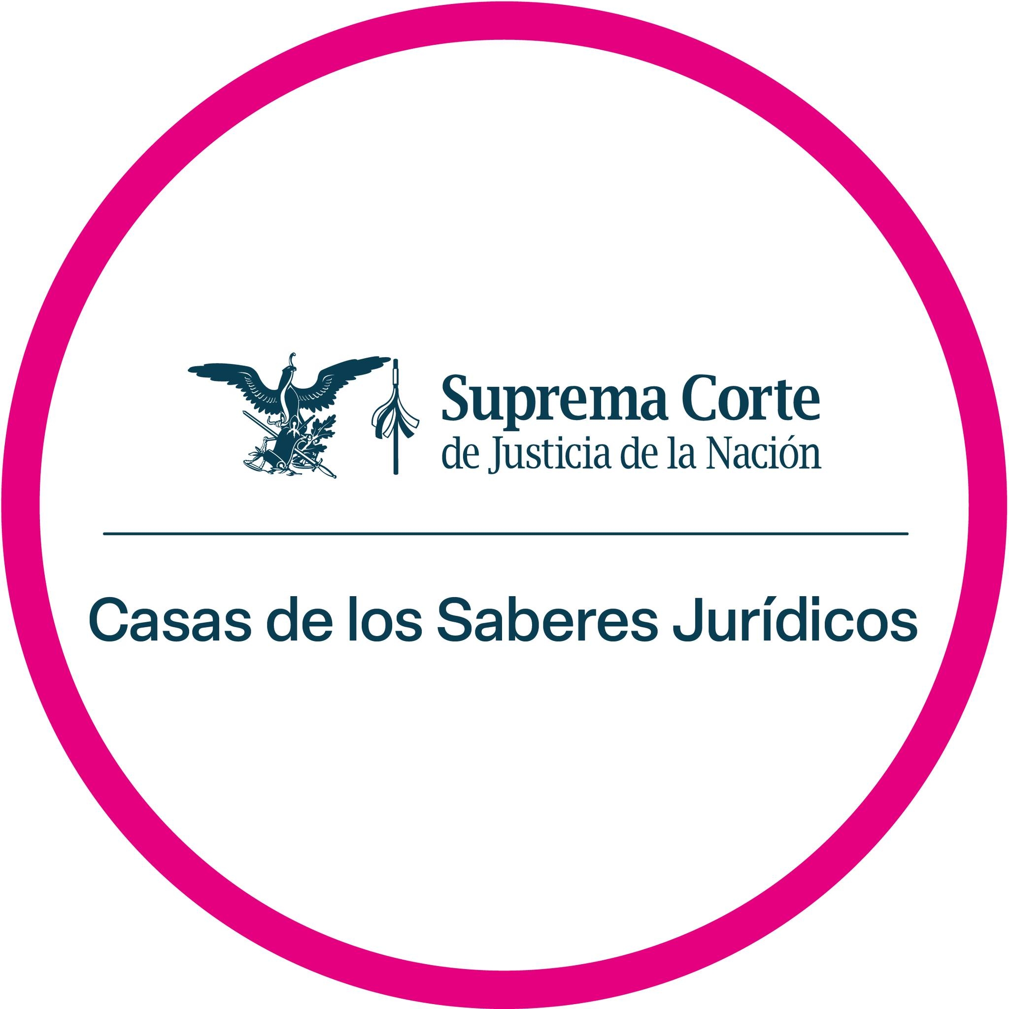 Logo de Casas de los Saberes Jurídicos que abre linktree 