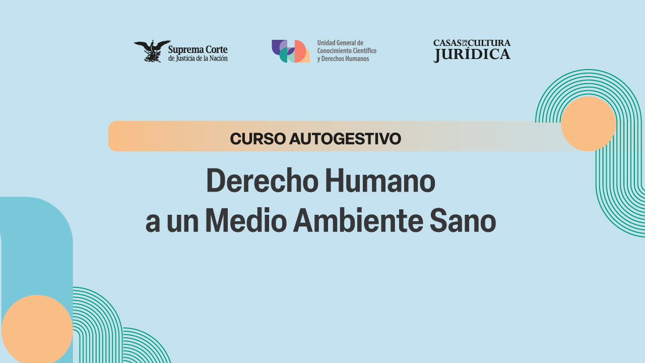 Curso Derecho Humano a un Medio Ambiente Sano